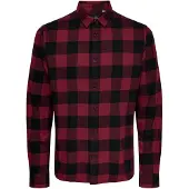 Only & Sons Hemd Gudmund 22007112 Dunkelrot Slim Fit