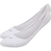 Calvin Klein "CK WOMEN FOOTIE LOW CUT 2P" 2 Paar, Low Cut, No Show Socks, Anti-Rutsch-Ferse