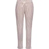 s.Oliver Pyjamahose , Damen, Gr. 32/34, N-Gr, rosa (blassrosa, gestreift), Single Jersey, Obermaterial: 50% Baumwolle, 50% Viskose, gestreift, schmal knöchellang, Hosen Pyjamahose, mit Allover-Druck