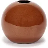 Serax Vase Terres De Rêves Interior by Anita Le Gre Rust XL h 15 cm