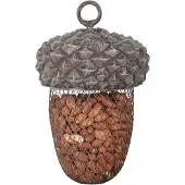 Esschert Design Futterstelle Eichel, ca. 14x14x22 cm