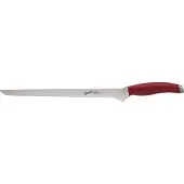Berkel Teknica Filetiermesser 28 cm, K?chenmesser, Rot, Silber