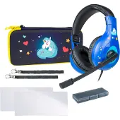 BigBen Interactive Essentials 6-in-1 Einhorn Switch Zubehör-bundle