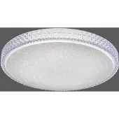 Leuchten direct Deckenlampe Deckenleuchte Kristalllampe dimmbar Fernbedienung Smart LED D 60 cm