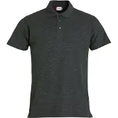 Clique Herren Basic Poloshirt aus Baumwolle mit 3er-Knopfleiste, strapazierfähig