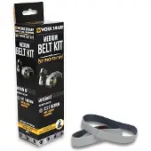 Work Sharp Knife & Tool Sharpener Ken Onion Edition (Mk.1 & Mk.2), Replacement Belt Kit WSSAKO81119, 5-teiliges Schleifbandset, X22, 700 Körnung