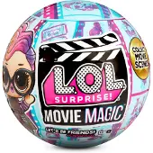 Mga L.O.L. Surprise! Movie Magic Doll Asst in PDQ, Modepuppe, Weiblich, 4 Jahr(e), Mädchen, 82,5 mm, 40,909 g
