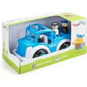 Viking Toys Jumbo Spielzeugset Polizeiauto 28 cm