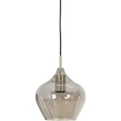 Light & Living - Hängeleuchte Rakel - Antik Bronze - Ø20cm Hängelampe - Esstischlampe - Wohnzimmerlampe - Schlafzimmerlampe - Wohnzimmer