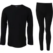 True North Baselayer Set - Schwarz