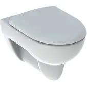 Geberit Renova Set Wand-WC-Tiefspüler mit WC-Sitz Befestigung von unten, 1 Stk.