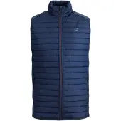 Jack & Jones Steppweste "JJEMULTI BODYWARMER COLLAR NOOS" normal, Polyester, ohne Kapuze