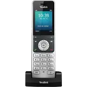 Yealink DECT-Telefon-Mobilteil Anrufer-Identifikation Schwarz, Silber
