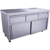 Saro Schiebetürenschrank mit 3 Schubladen, 1600X700mm