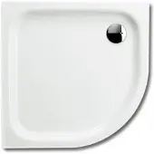 Kaldewei Zirkon Duschwanne 456735003231 80x100x3,5cm, mit Träger, Antislip Perl-Effekt, pergamon
