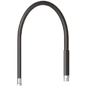 Delabie Flex.Schlauch Lebensmittelqualität G1/2 schwarz L1200mm