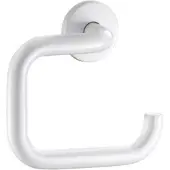 Delabie WC-Papierhalter U-Form Edelstahl pulverbeschichtet weiß