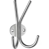 Alco Garderhobenhaken Metall 9x5x13cm silber
