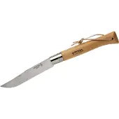 Opinel Taschenmesser No. 7 Classic, Edelstahl, Klingenlänge 8,0 cm