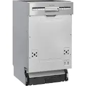 Exquisit Einbaugeschirrspüler EGSP1009-EB-030E inox | teilintegriert | 9 Maßgedecke | 9 Liter