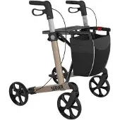 Rehasense Leichtgewicht Rollator Server S champagner 1 St