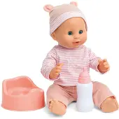 Magtoys Sara Puppe 40 cm, trinkt, pinkelt, schließt die Augen, phthalat- & bisphenolfrei