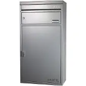 SafePost 65 Briefkasten mit Paketfach sillbergrau
