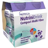 Nutrini Nutrinidrink Compact MultiFibre Neutral 4x125 ml Flüssigkeit