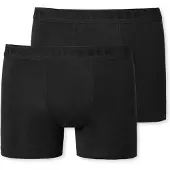 Schiesser Jungen Shorts 2er Pack - Serie 95/5, einfarbig, Organic Cotton
