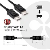 Club 3D 900224546 3 M Displayport-kabel