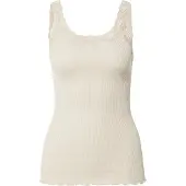 Rosemunde Damen Tops & T-Shirts Babette Deep Back Silk Top - Beige - Größe L