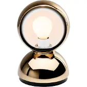 Artemide Eclisse Tischleuchte Gold - , Eclisse, Gold / Messing, für Wohnzimmer, Metall, Design