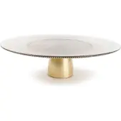Salt & pepper Tortenplatte Glint Gold 33 x 10 cm