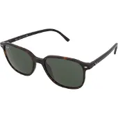 Ray-Ban RB 2193 LEONARD Unisex-Sonnenbrille Vollrand Quadratisch Acetat-Gestell, braun