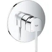 GROHE Plus Einhand-Brausebatterie, Unterputzmontage, 24059003, Farbe: Chrom
