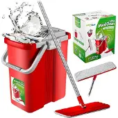 Greenblue Flat mop with bucket and GB850 squeezer
