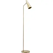 House Doctor Precise Stehlampe, messing, Höhe 124 cm, E14 - , Gold / Messing, für Wohnzimmer, Metall