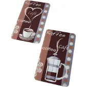 Bonprix Herdabdeckplatten mit Kaffee-Motiv (2er Pack)