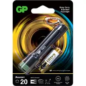 GP Lighting CK12, Schlüsselanhänger-Blinklicht, Schwarz, IPX4, LED, 1 Lampen, 100 lm