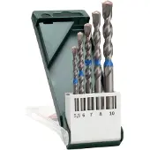 Bosch ISO 5468, Bohrer, Bohrerbit-Set, Drehung der rechten Hand, 1 cm, Beton, Hartbeton, 12 cm