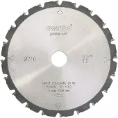 Metabo Power Cut Sägeblatt für Holz 216x30x2mm 20T Sägeblatt