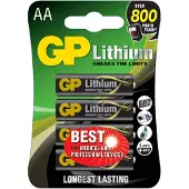 Gold Peak Industries Batteries Lithium Primary AAA, Einwegbatterie, AAA, Alkali, 1,5 V, 4 Stück(e), Premium