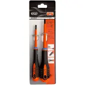 Bahco Insulated Ergo Pozidriv And Slotted Combi Tip With Tri-component Handle 5 Piece Schraubendreher-set