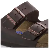 Birkenstock Arizona Herren-Pantoletten in Braun – weite Passform