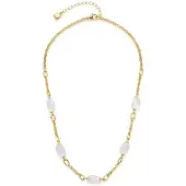 Leonardo Damen-Kette Edelstahl Leonardo Gold