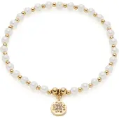 Leonardo Damen-Armband Edelstahl Leonardo Gold