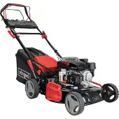 Scheppach Benzin-Rasenmäher MS150-46E - 3,7PS | 46cm | 55L | Antrieb | E-Start | inkl. 2Ah Akku + 2,4A Ladegerät