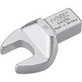 Hazet Einsteck-Maulschlüssel 6450D-18 Einsteck-Vierkant 14 x 18 mm Außen-Sechskant Profil 18