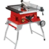 Einhell Elektrische Tischsäge TE-TS 250 UF – 2000 W – Ø 250 mm – Zusammenklappbares Untergestell mit Rollfunktion – Inkl. Sägeblatt mit 48 Zähnen