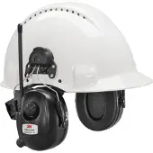 3M Peltor DAB+ FM-radiohøreværn, hjelmmontering, HRXD7P3E-01